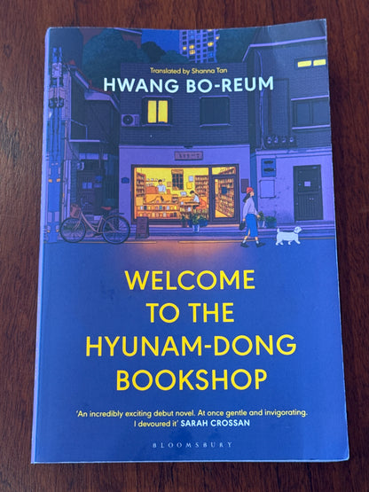 Welcome to the Hyunam-dong bookshop. Hwang Bo-Reum. 2023.