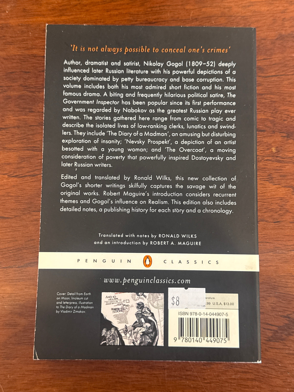 Diary of Madman, The Government Inspector and Selected Stories. Nikolay Gogol. 2005.