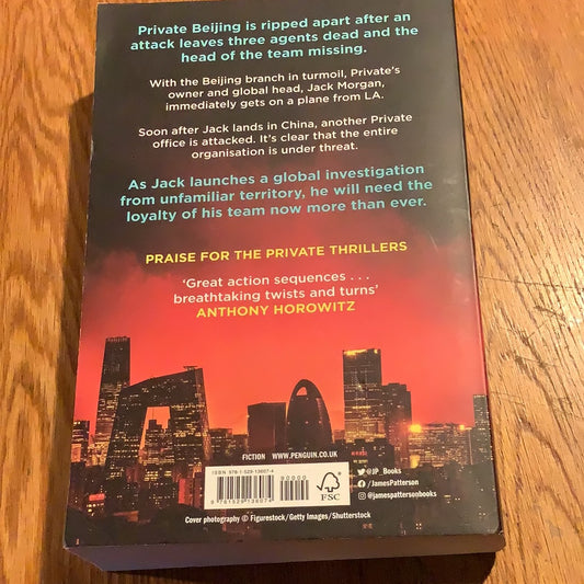 Private Beijing. James Patterson and Adam Hamdy. 2022.