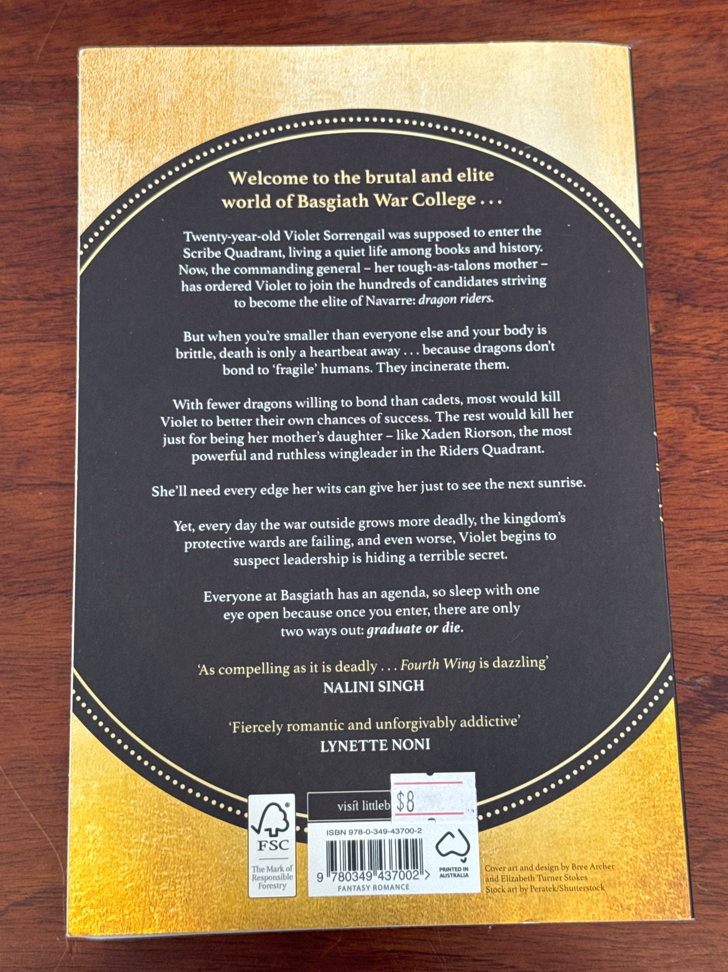 Fourth Wing. Rebecca Yarros. 2023.