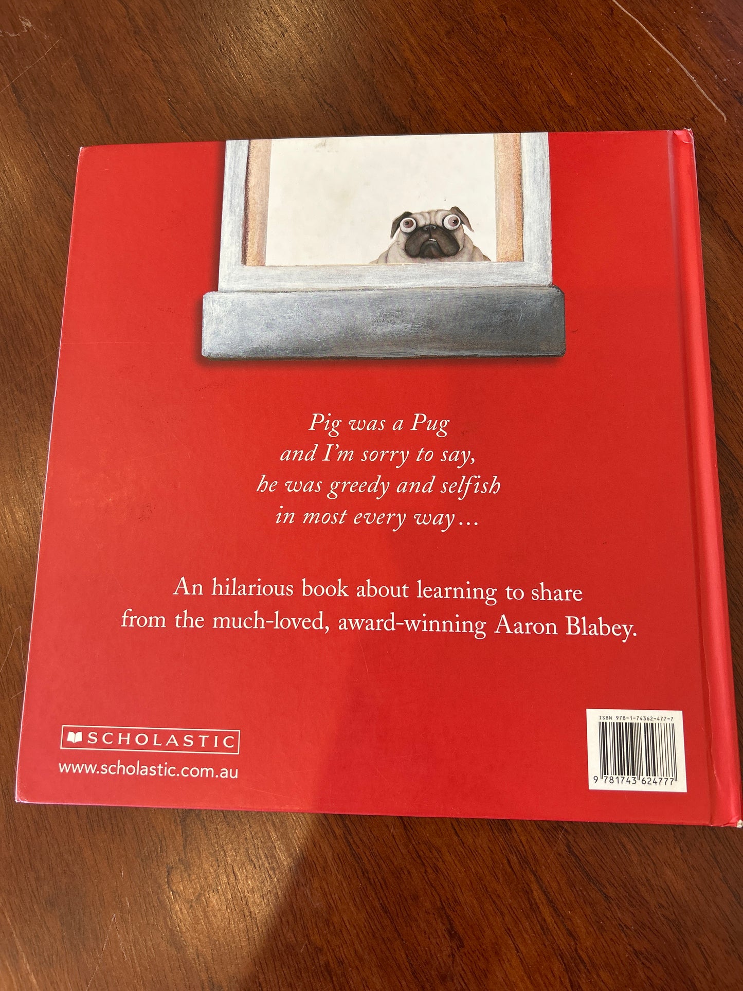 Pig the Pug. Aaron Blabey. 2014.