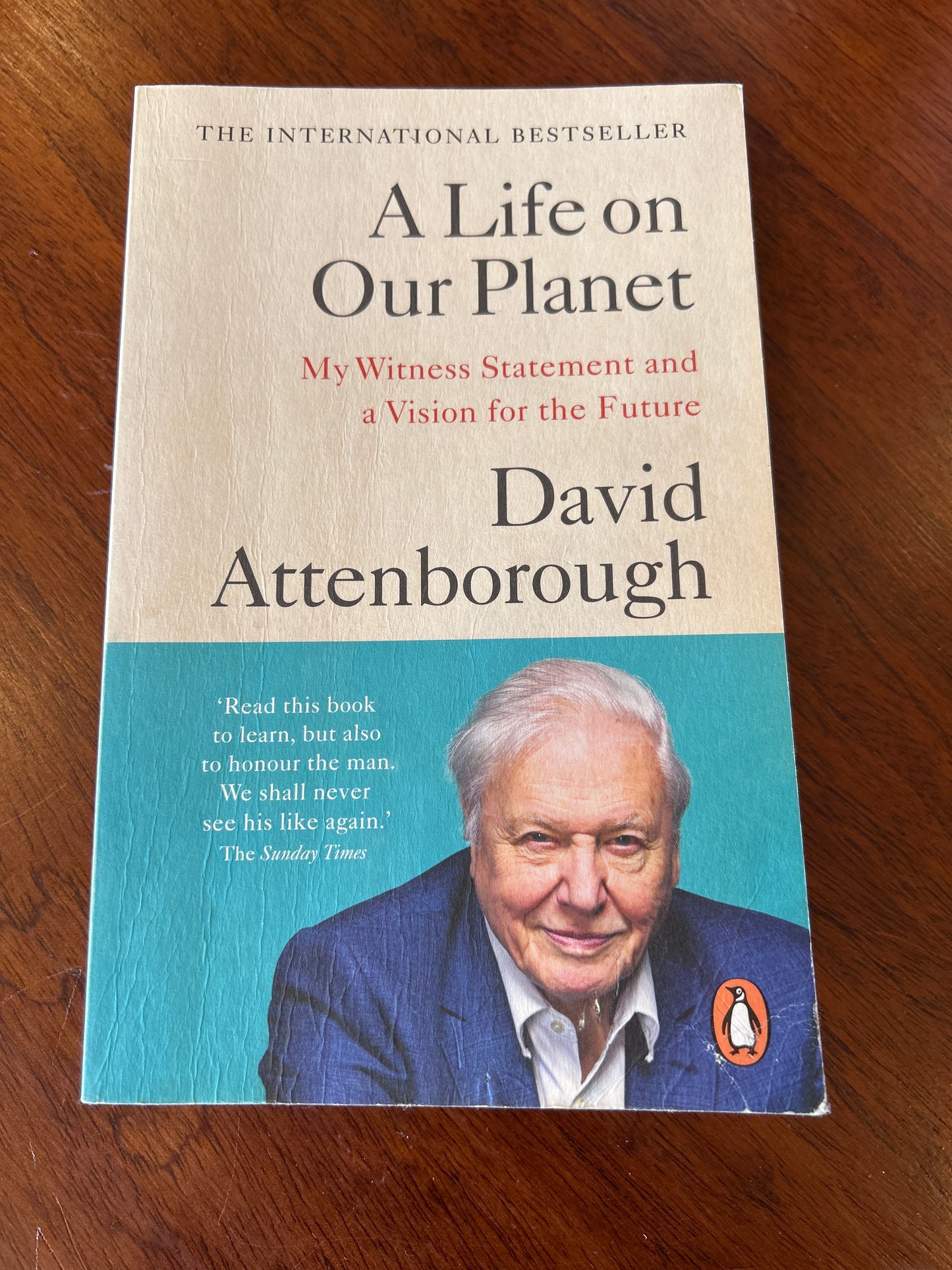 Life on our planet: my witness statement and a vision for the future. David Attenborough & Jonnie Hughes. 2022.