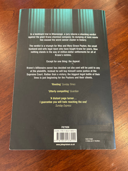 The Appeal. John Grisham. 2008.