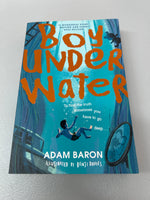 Boy under water. Adam Baron. 2018.