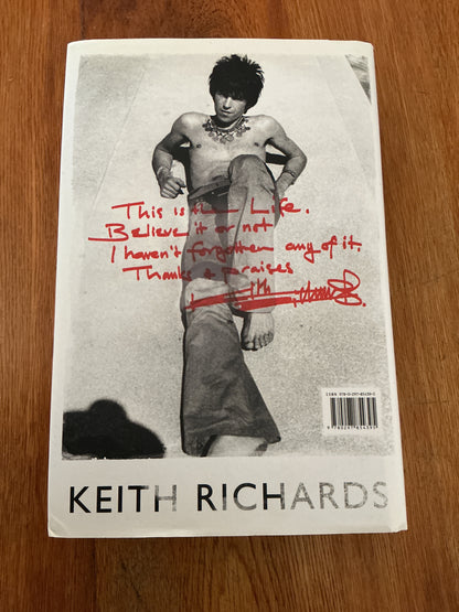 Life. Keith Richards and James Fox. 2010.