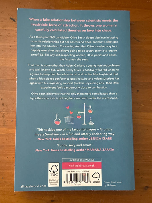 Love hypothesis. Ali Hazelwood. 2021.