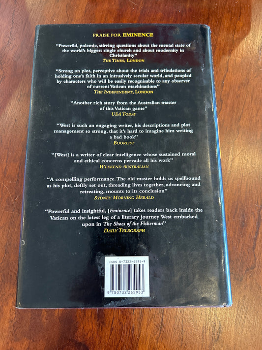 Last confession. Morris West. 2000.