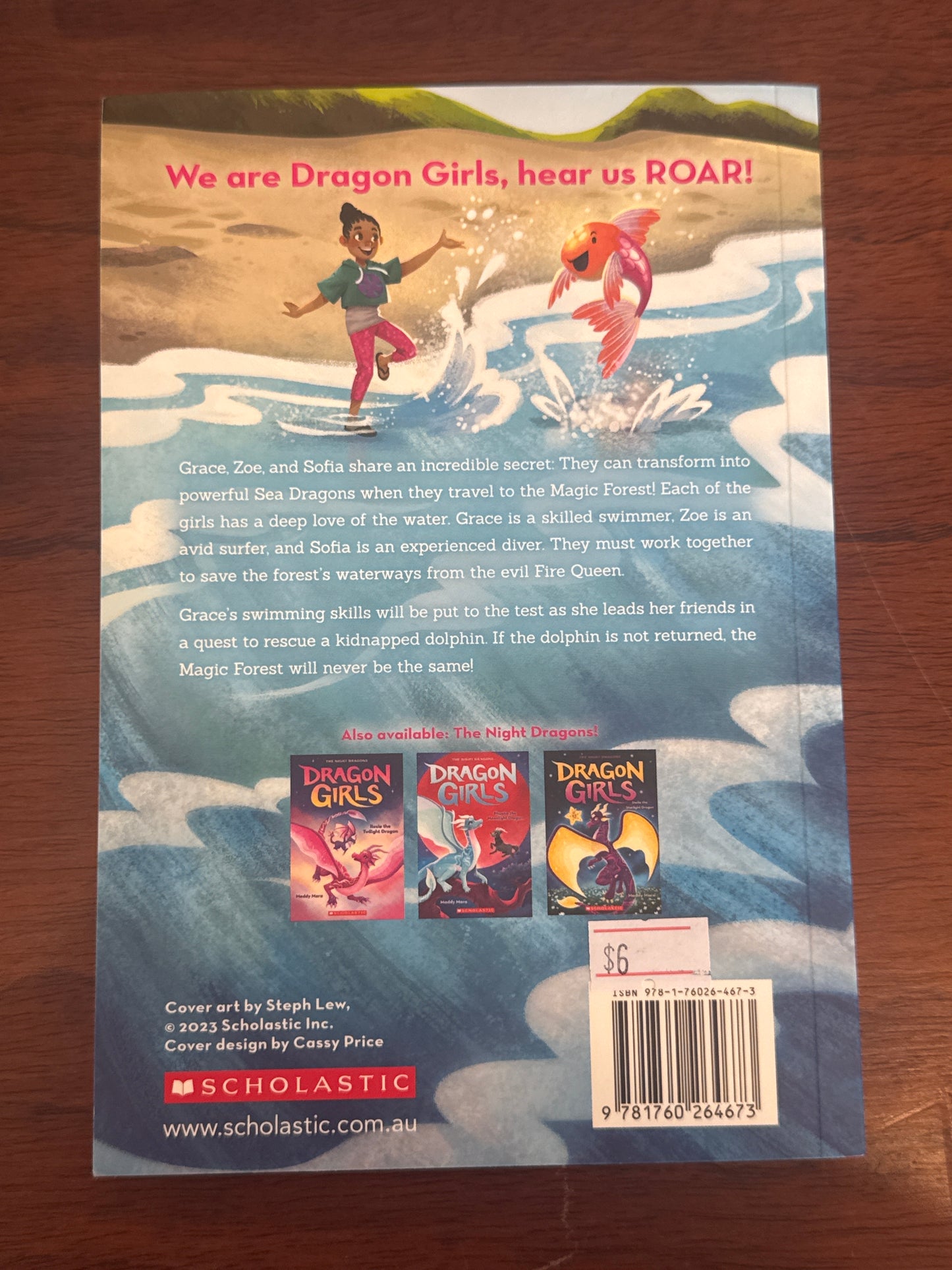 Dragon Girls: Grace the Cove Dragon. Maddy Mara. 2023.