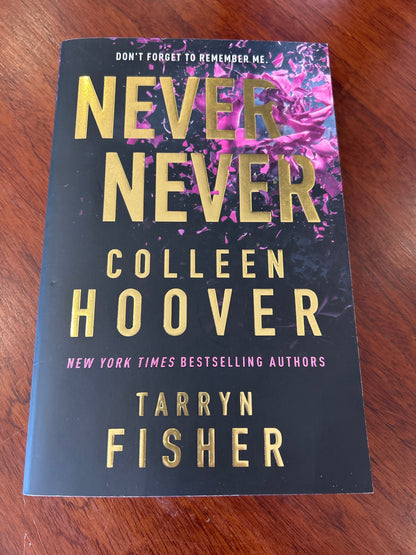 Never never. Colleen Hoover & Tarryn Fisher. 2023.