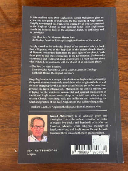 Deep Anglicanism a brief guide. Gerald R. McDermott. 2024.