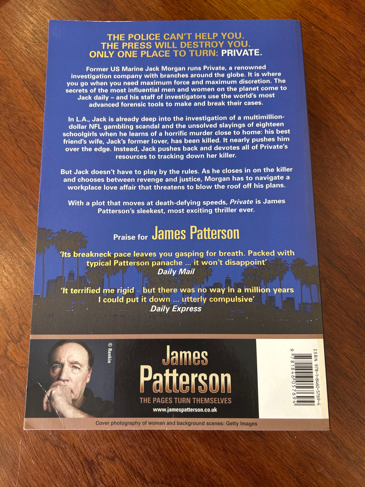 Private. James Patterson & Maxine Paetro. 2010.