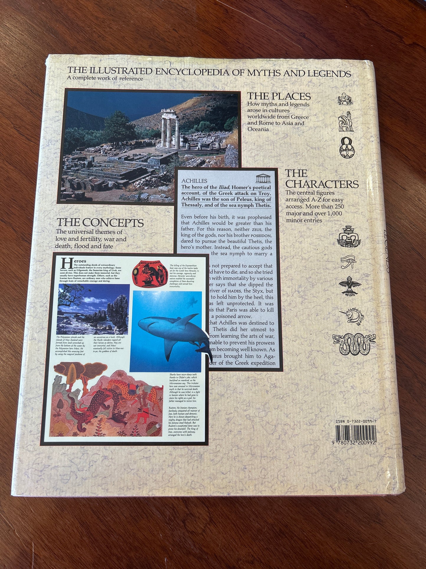 Illustrated encyclopedia of myths and legends. Arthur Cottrell. 1989.