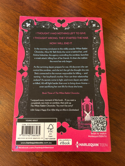 Queen of zombie hearts. Gina Showalter. 2014.