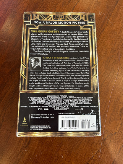 Great Gatsby. F. Scott Fitzpatrick. 2013.