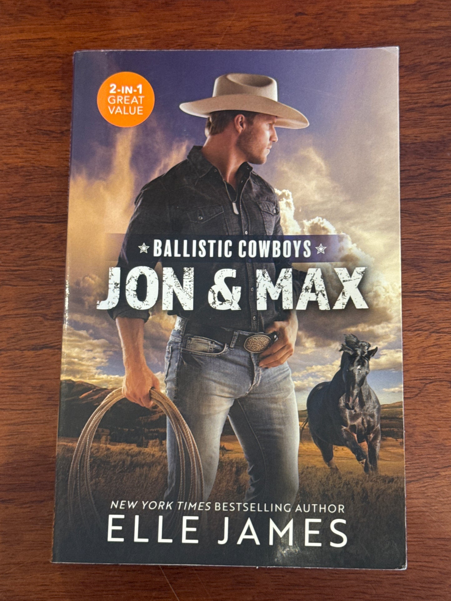 Ballistic Cowboys: Jon & Max. Elle James. 2023.