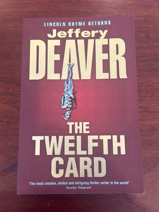 Twelfth card. Jeffery Deaver. 2005.