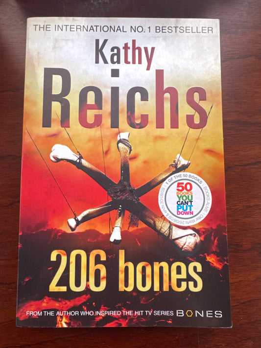 206 bones. Kathy Reichs. 2009.