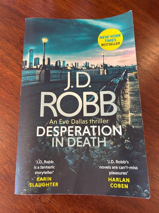 Desperation in death. J. D. Robb. 2022.