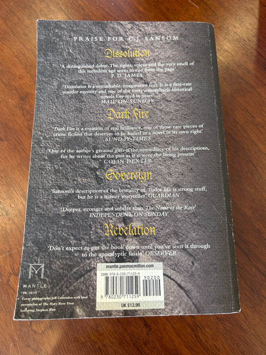 Heartstone. C. J. Sansom. 2010.