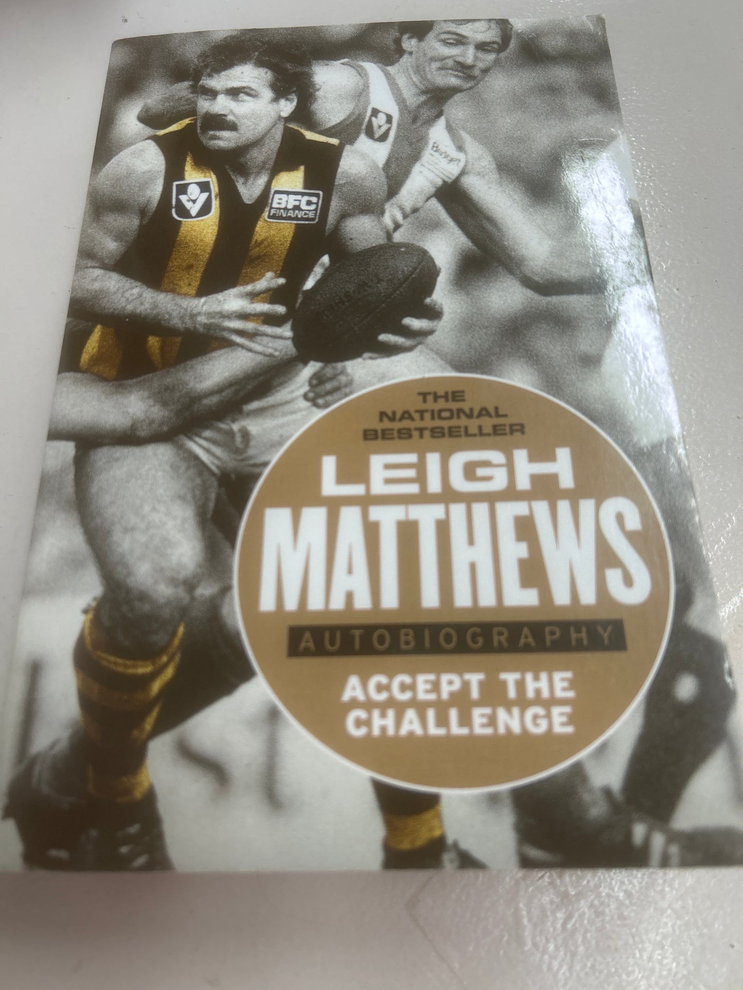 Accept the challenge. Leigh Matthews. 2014.