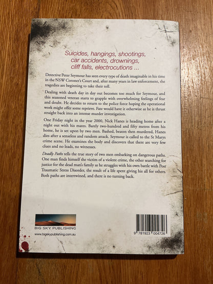 Shattered lives: a brutal murder, a cop on the edge. Peter Seymour and Jason K. Foster. 2023.