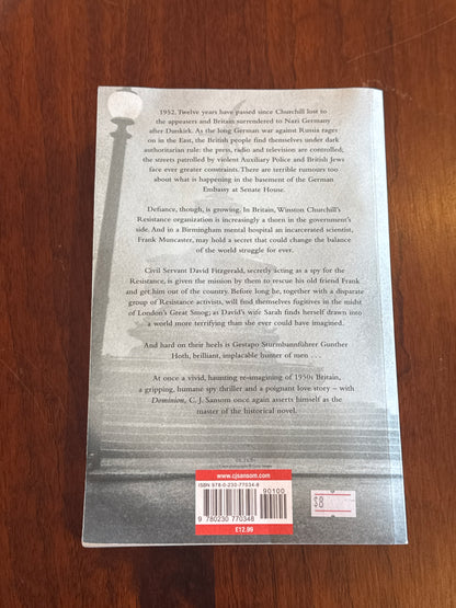Dominion. C. J. Sansom. 2013.