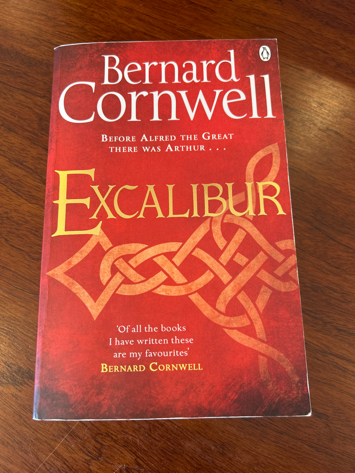 Excalibur. Bernard Cornwell. 2016.