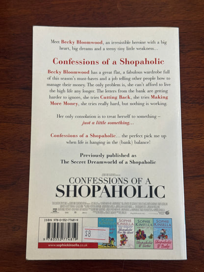 Confessions of a shopaholic. Sophie Kinsella. 2009.