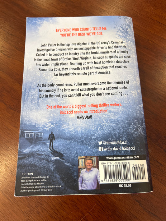 Zero day. David Baldacci. 2019.