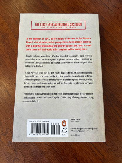 SAS rogue heroes: the authorized wartime history. Ben Macintyre. 2022.