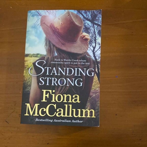 Standing strong. Fiona McCallum. 2019.