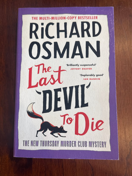 Last devil to die. Richard Osman. 2023.