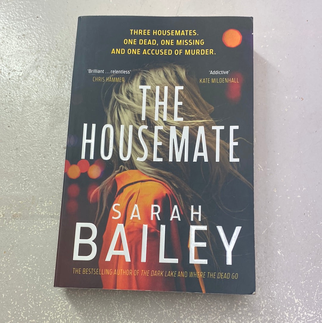 Housemate. Sarah Bailey. 2021.