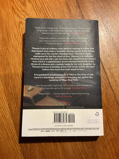 Carol. Patricia Highsmith. 2015.