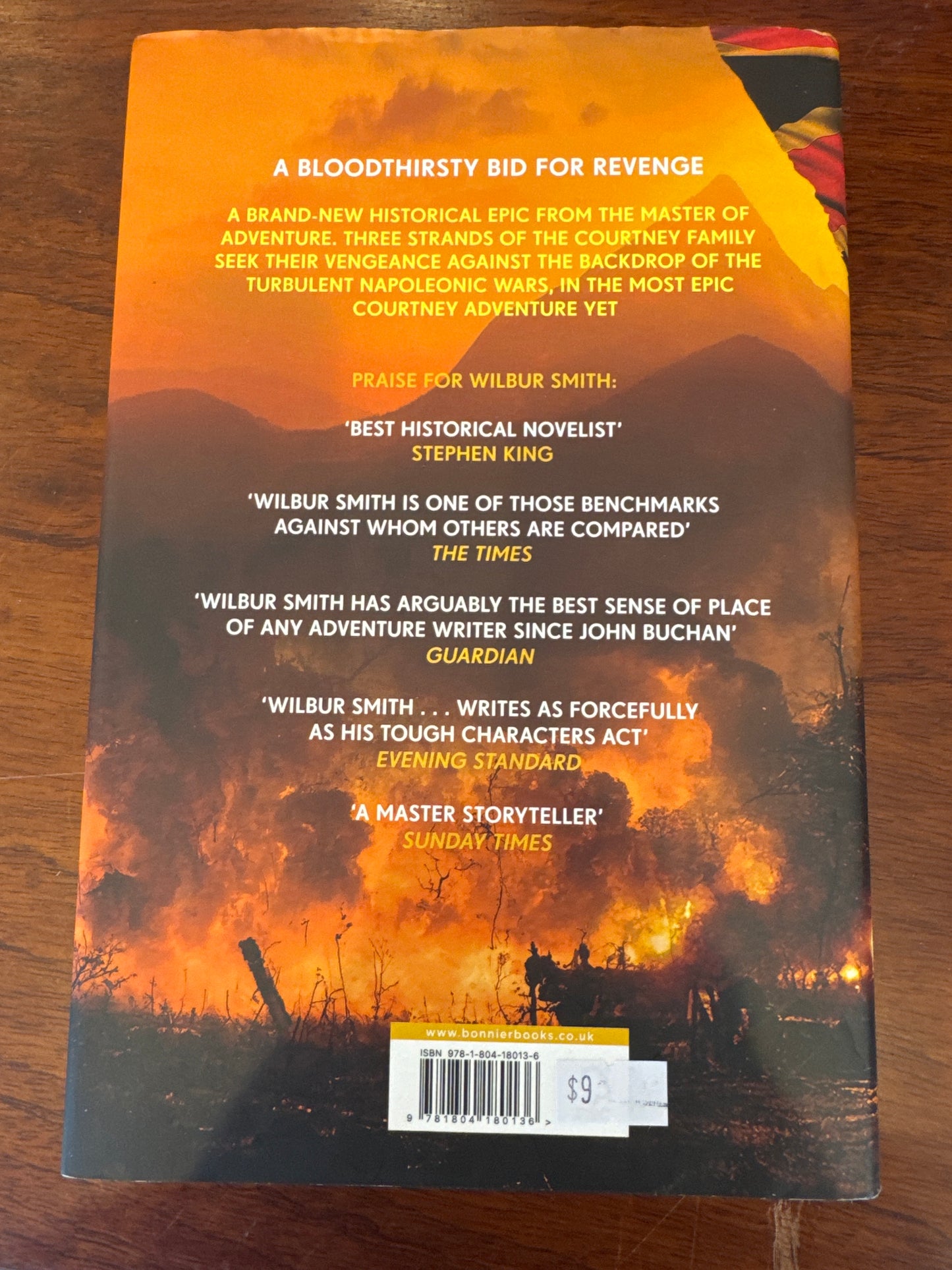 Nemesis. Wilbur Smith and Tom Harper. 2023.