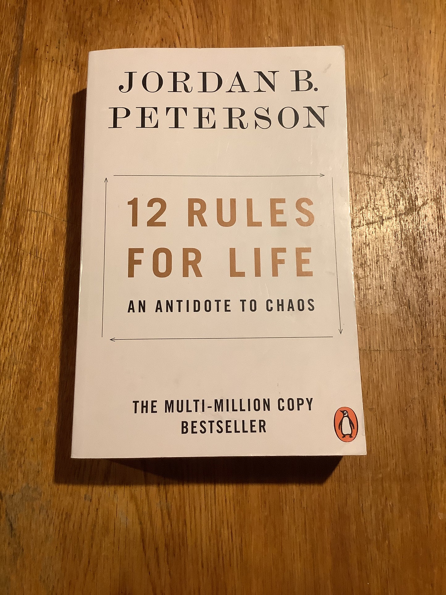 12 rules for life: an antidote for chaos. Jordan Peterson. 2019.
