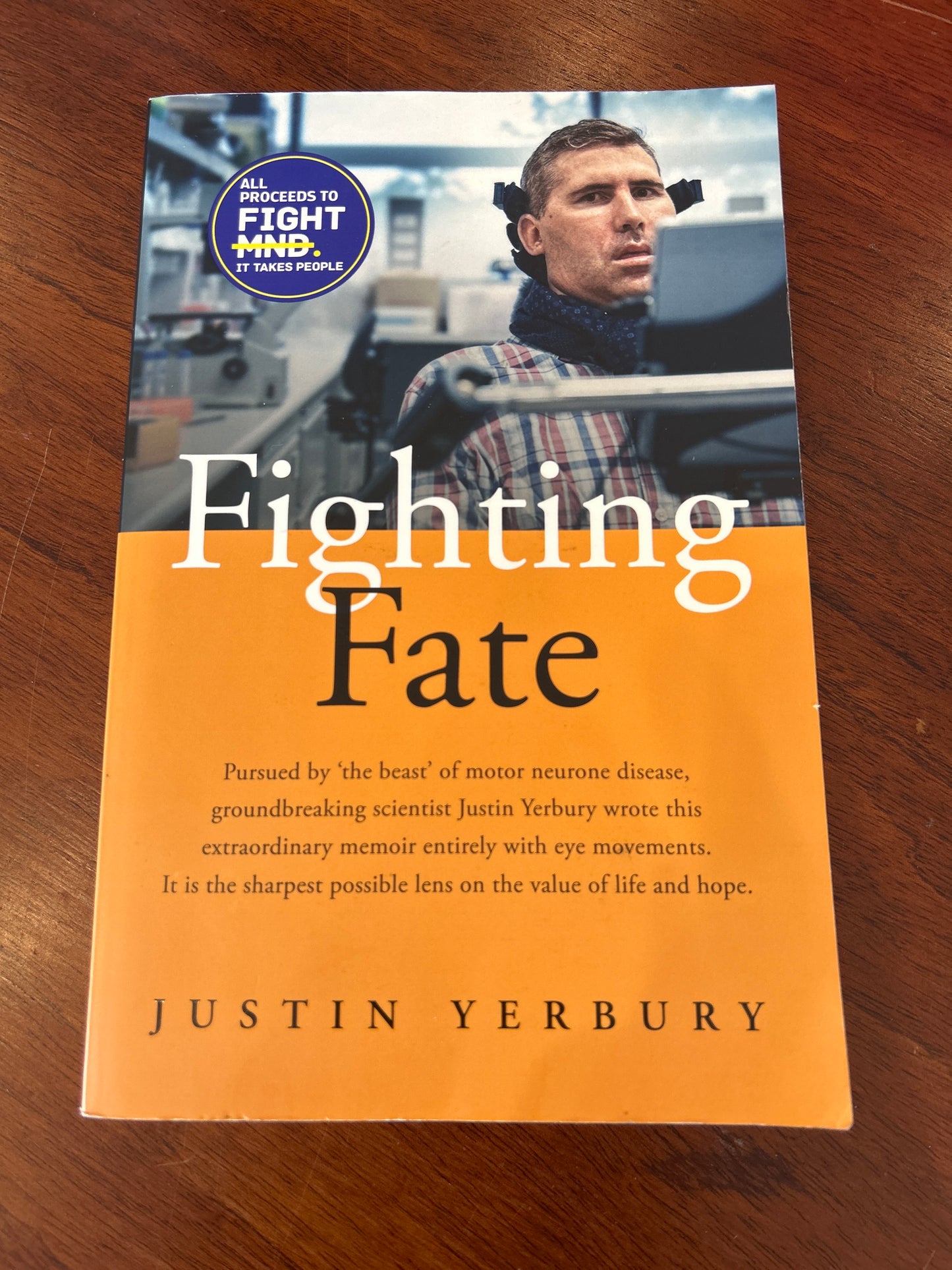 Fighting fate. Justin Yerbury. 2023.