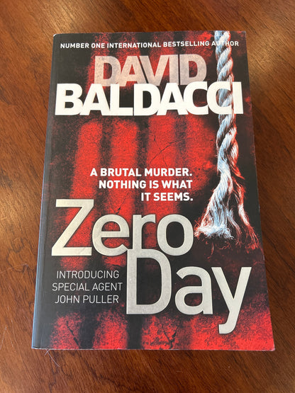 Zero day. David Baldacci. 2011.