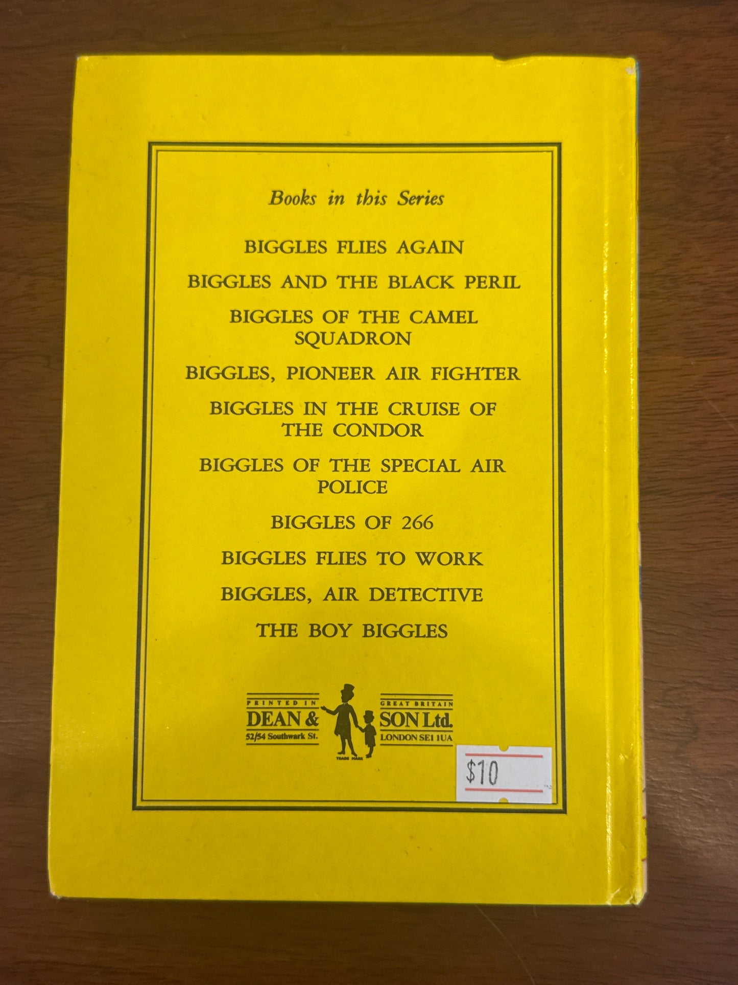 Biggles flies again. W. E. Johns. [n. d.].