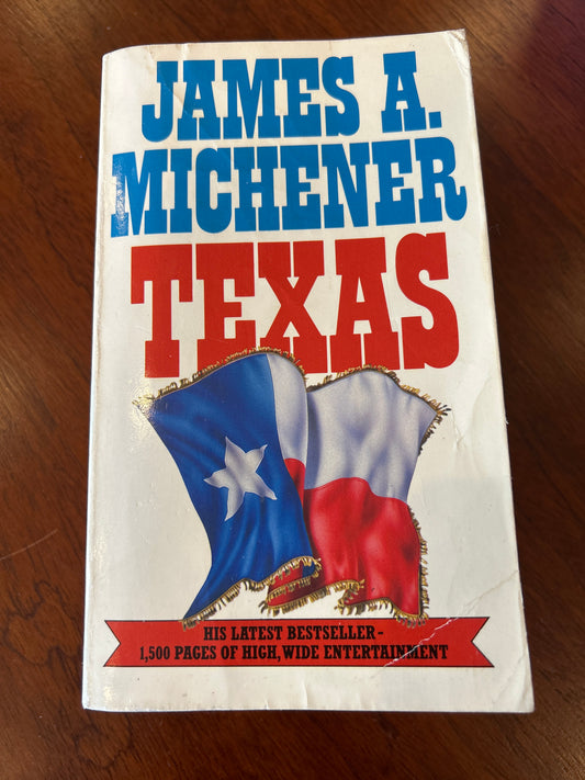 Texas. James Michener. 1987.