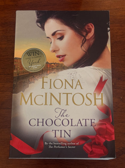 Chocolate tin. Fiona McIntosh. 2016.