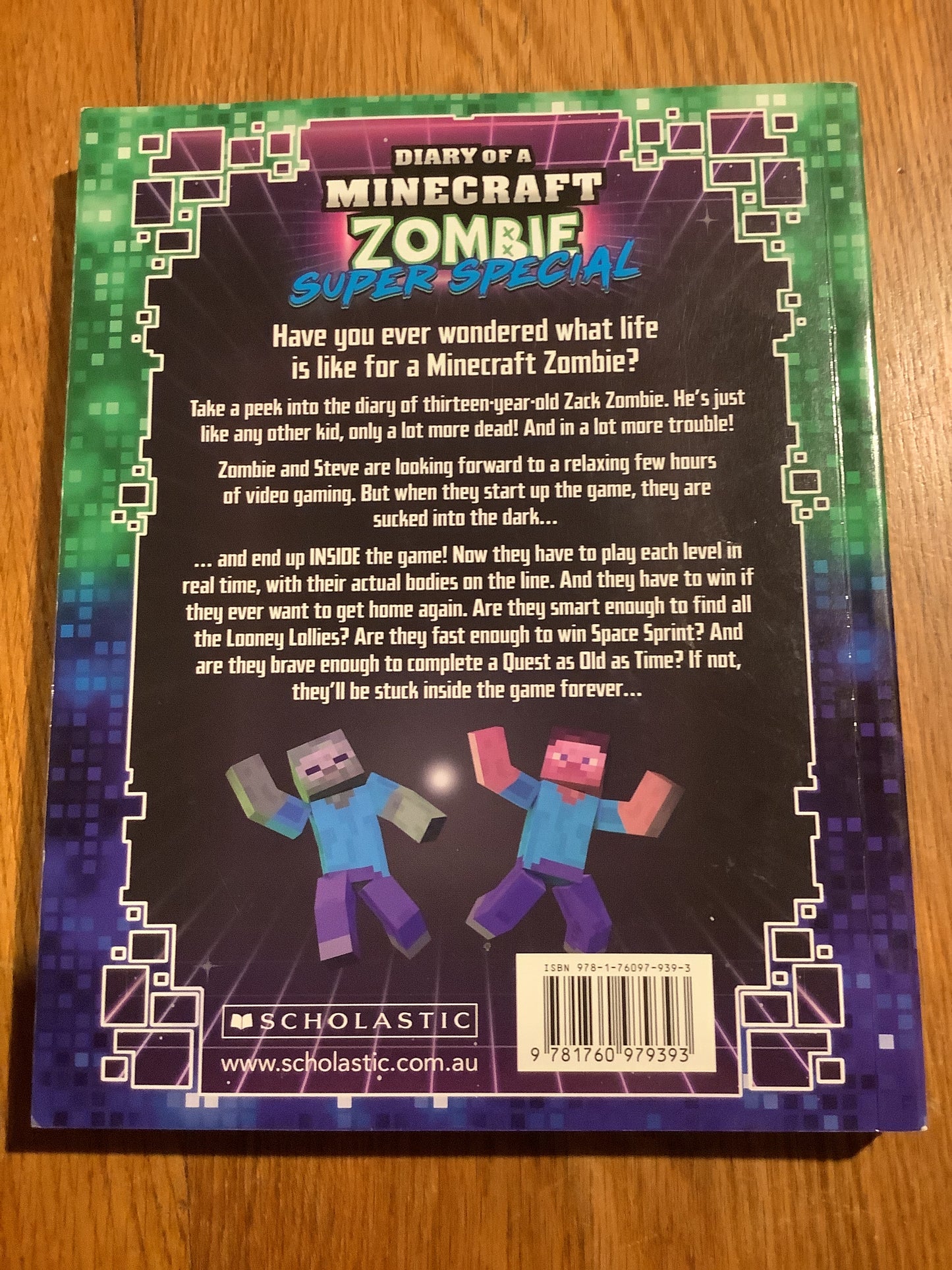 Diary of a Minecraft zombie. Zack Zombie. 2022.