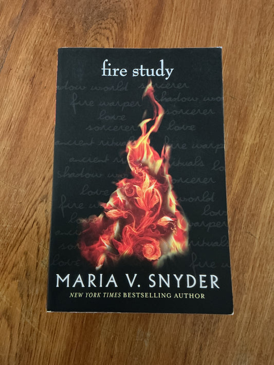 Fire study. Maria V. Snyder. 2016.