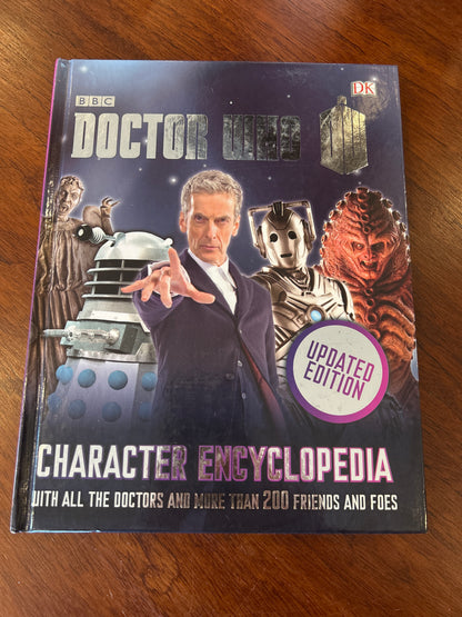 Doctor Who character encyclopedia. Jason Loborik, Annabel Gibson, Moray Lang & Emma Grange. 2014.
