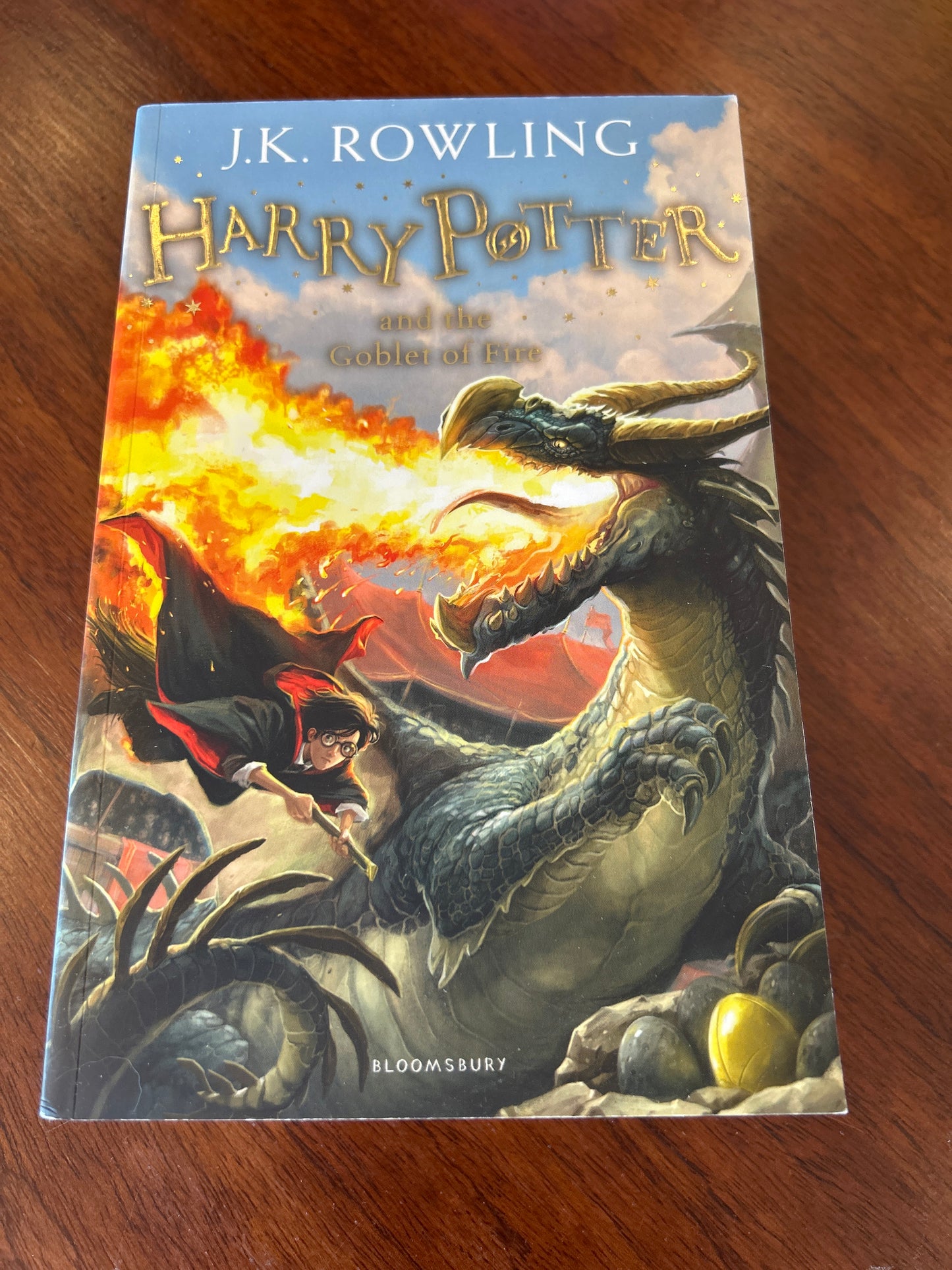 Harry Potter & the goblet of fire. J. K. Rowling.