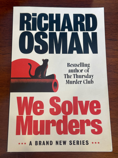 We solve murders. Richard Osman. 2024.