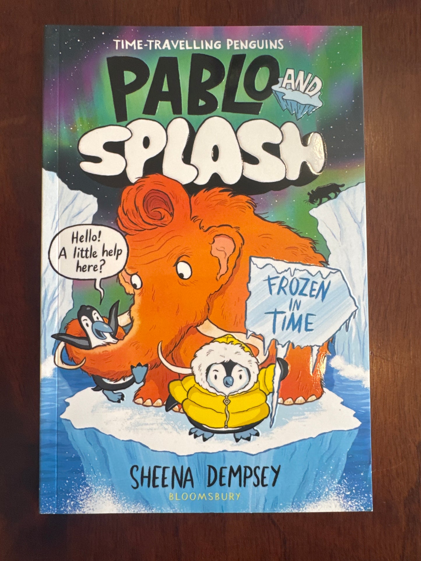 Pablo and Splash Frozen in Time. Sheena Dempsey. 2024.