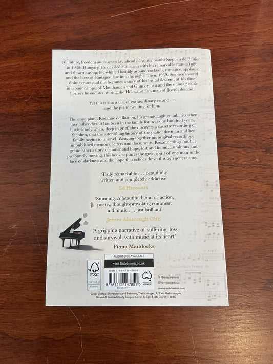 Piano player of Budapest. Roxanne De Bastion. 2024.