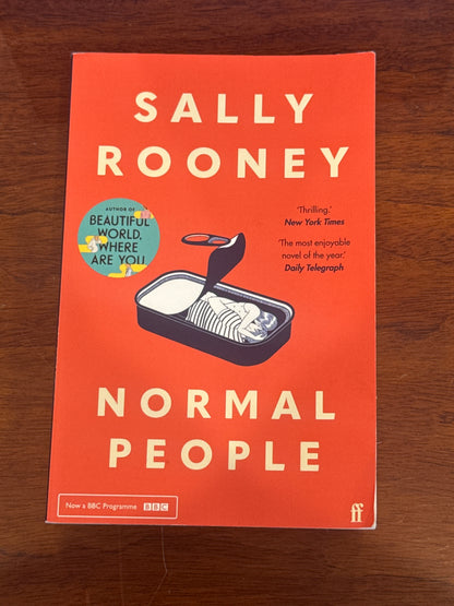 Normal people. Sally Rooney. 2022.