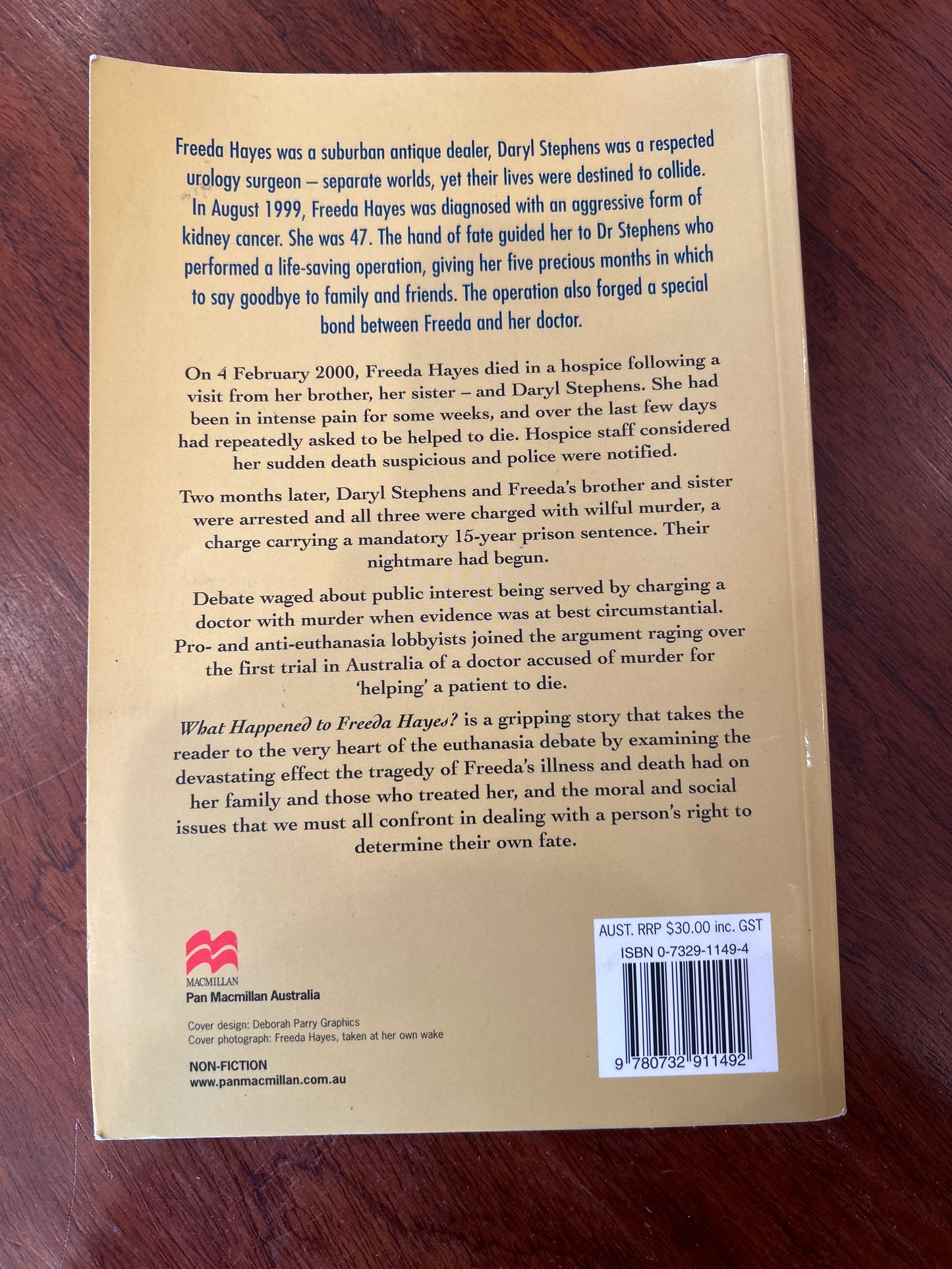 What happened to Freeda Hayes? Robin Bowles. 2002.